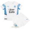 Maglia ufficiale Olympique de Marseille Casa 2021-22 per Bambino